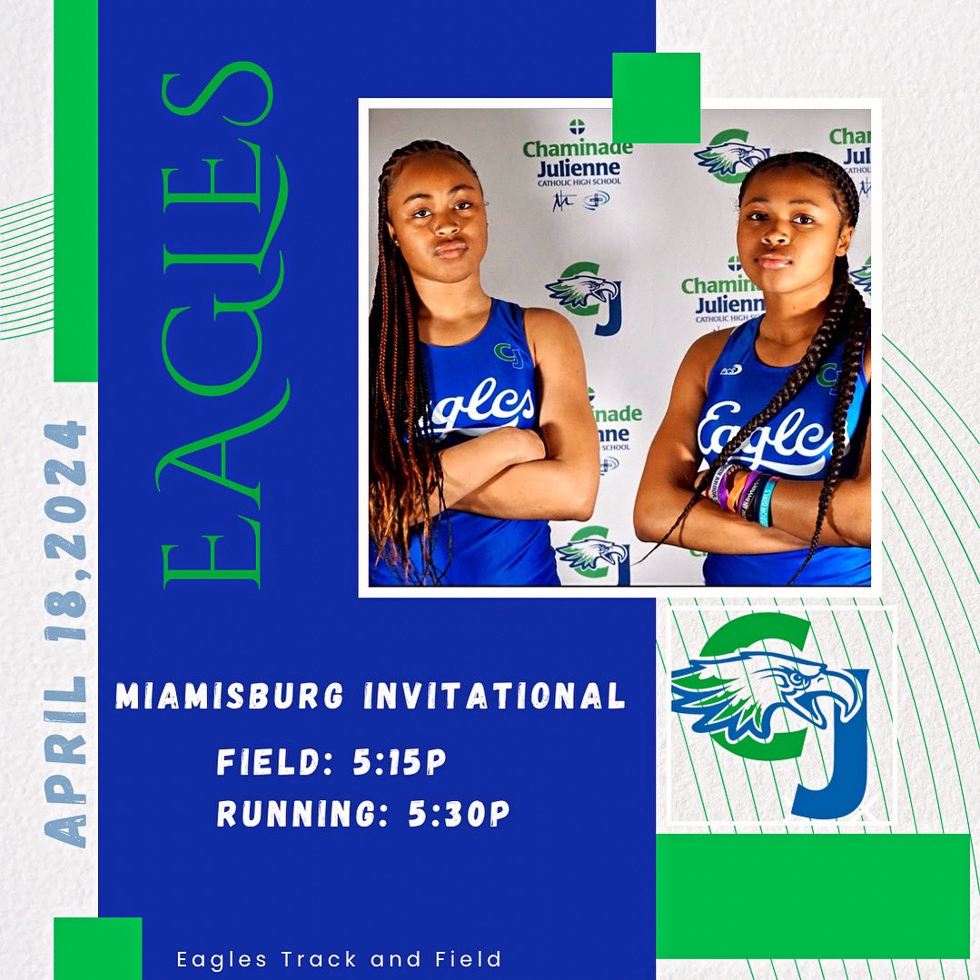 cjeaglestf's tweet photo. MEET DAY❗️
Miamisburg Invitational 🏃🏾‍♂️💨
#EaglesTrack 🦅🟢🔵 https://t.co/JArLdjmlXc