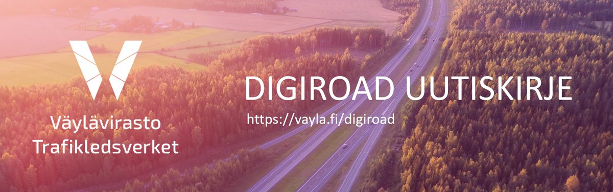 📩 Huhtikuun uutiskirjeessä mm.,
📽 VYYTI-lomakkeen uusi käyttöohjevideo
🗺 Yksityistietietojen näkyminen karttapalveluissa Digiroad-sovelluksen käyttökatkon aikana
🌻 Kesätyökampanja
✨ Kääntymisrajoitukset WFS-rajapinnassa

💌 Tilaa Digiroad-uutiskirje: lnkd.in/db7ZKca