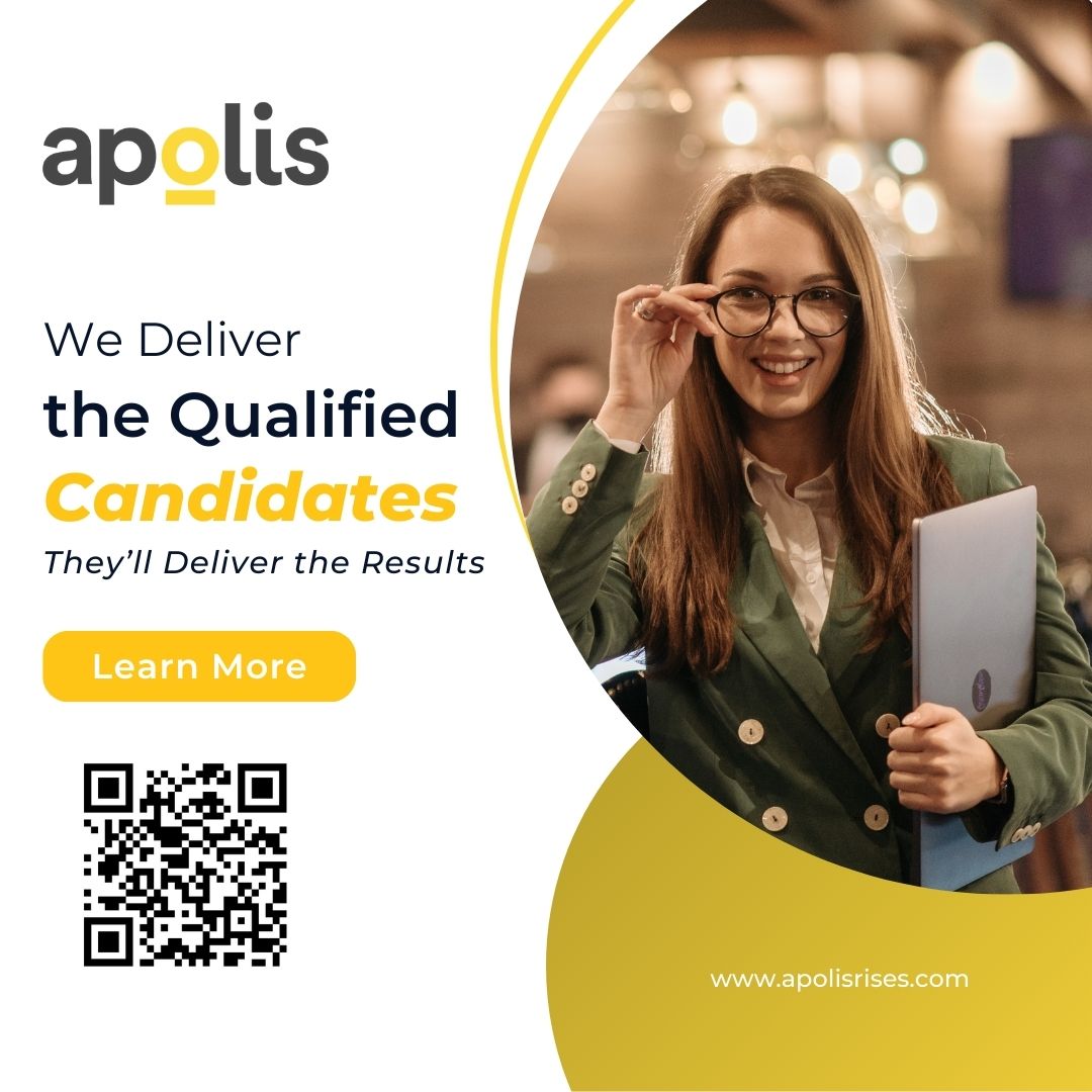 Are You Really 𝐋𝐨𝐨𝐤𝐢𝐧𝐠 𝐟𝐨𝐫 𝐄𝐱𝐭𝐫𝐚𝐨𝐫𝐝𝐢𝐧𝐚𝐫𝐲 𝐓𝐚𝐥𝐞𝐧𝐭? We're here to find the skilled talent you need. At #Apolis, we know talent. 
𝐋𝐞𝐚𝐫𝐧 𝐌𝐨𝐫𝐞 ➡️ apolisrises.com/consultant/

#skilledtalent #talentacquisition #talenthunting #RJT #rjtcompuqest