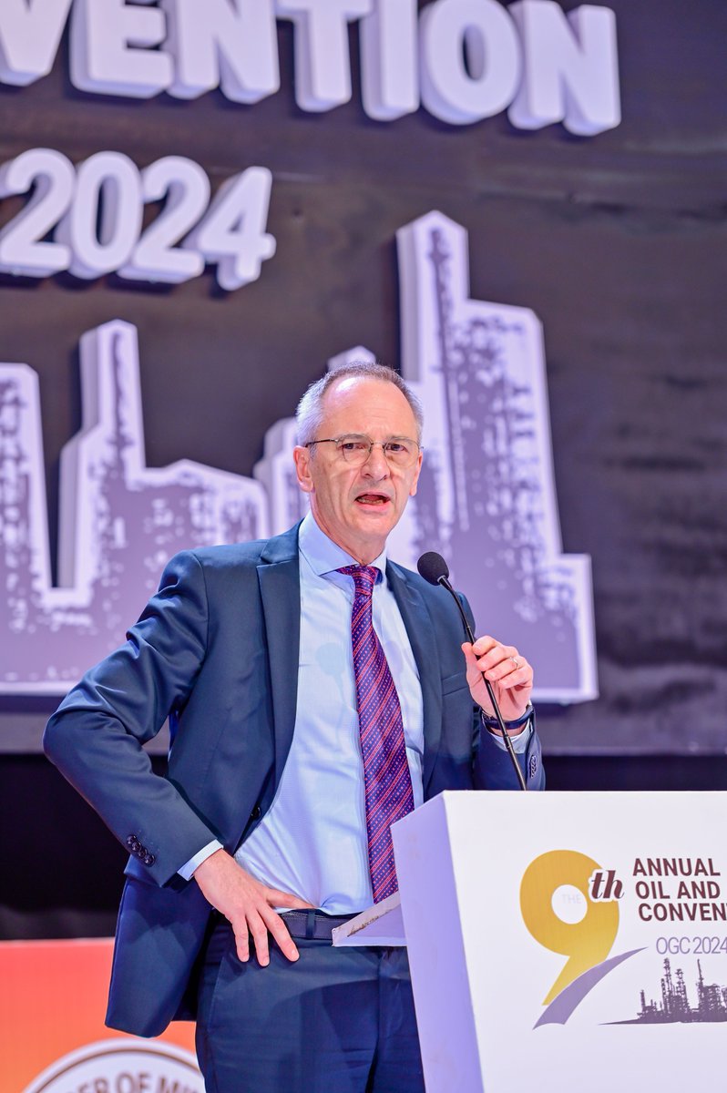 Critical Point: 'I hope we meet again in one year with good news' @TotalEnergies Country Chair, Philippe Groueix. #OilandGasConvention2024