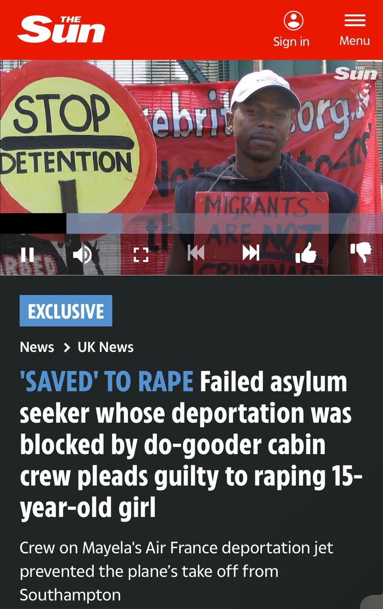 Another filthy monster would not have been here in the first place if it wasn’t for the ‘open-borders’ and ‘refugees welcome’ cult. They should be found just as guilty as he is.