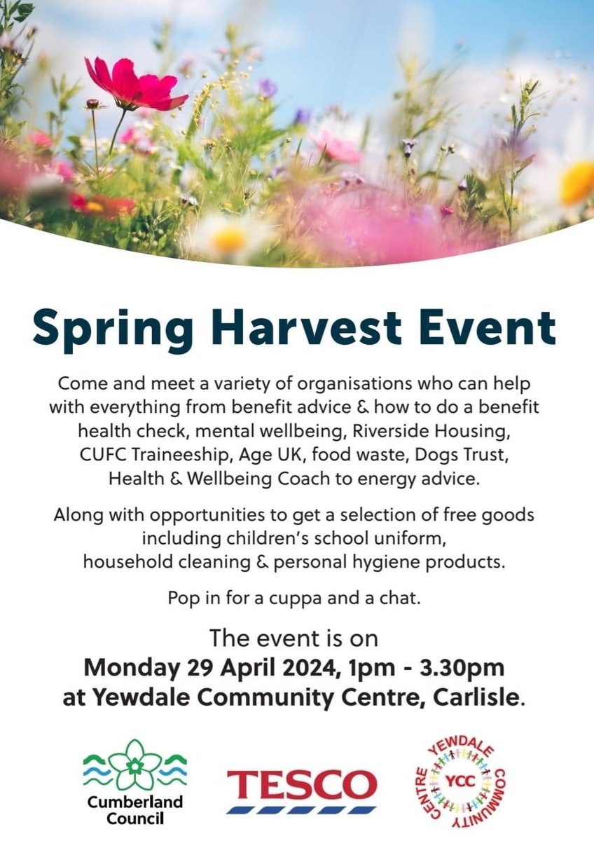 Inclusion_BVPS's tweet photo. The Spring Harvest Event is a wonderful opportunity to speak to organisations that may be able to help support you and your family 🙂 https://t.co/4lF7fWzDOQ