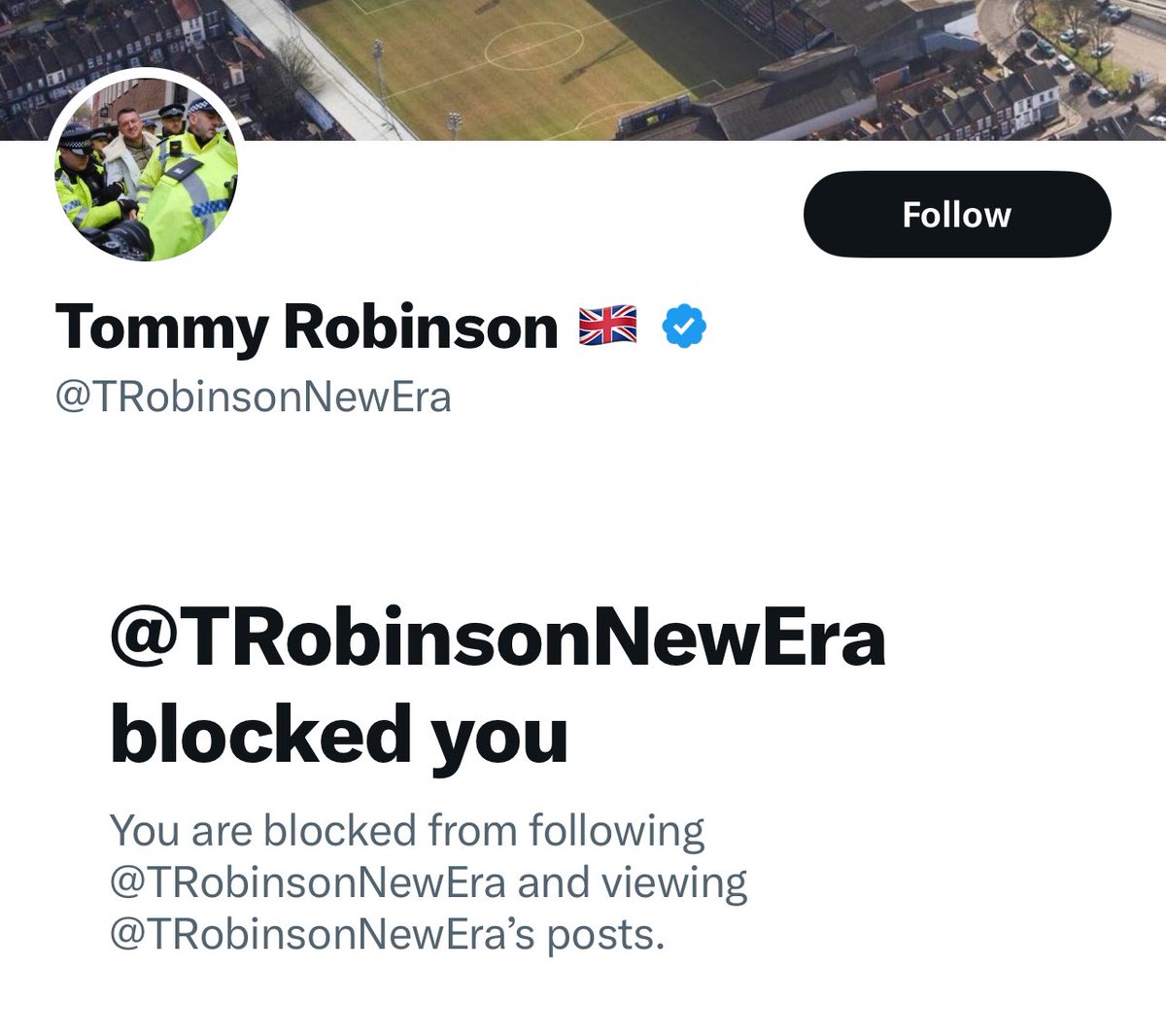 Ah tommy - couldn’t take the ridicule 😂😂