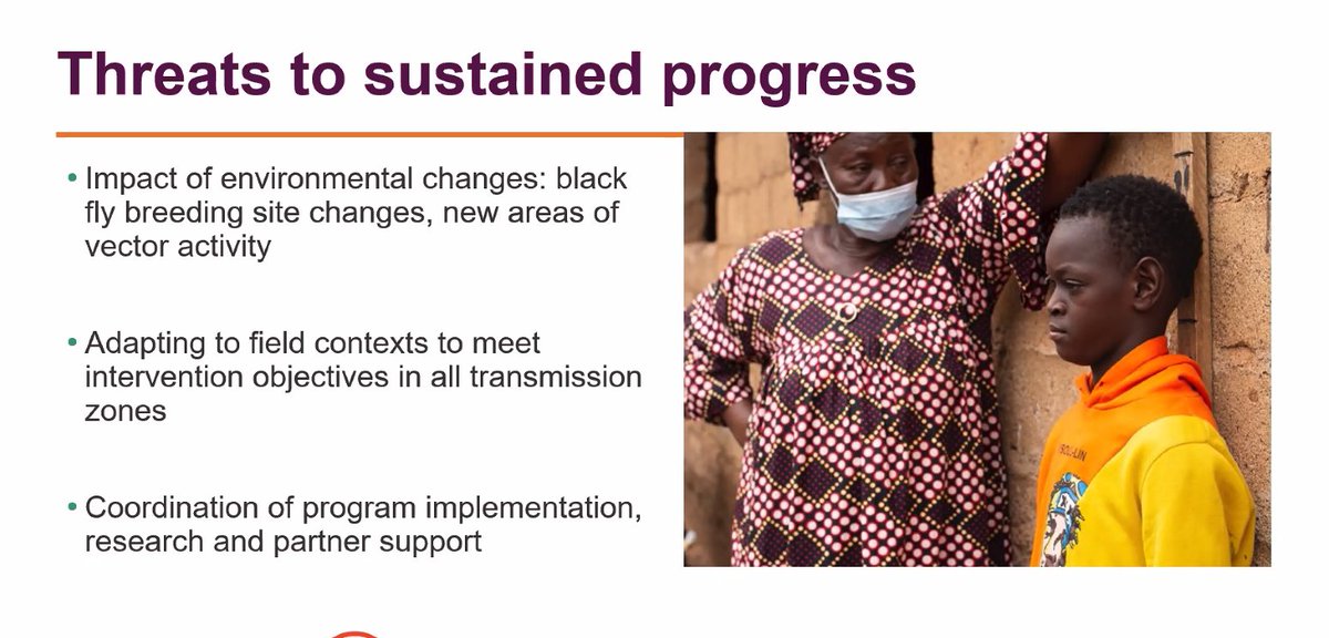 What is the role of partners in eliminating #oncho? 🇬🇭 partners @TheENDFund, @Sightsavers & @ActNTDsWest talk about progress achieved & 📍 they can be most impactful: Advocacy, comms & M&E 🏋️🏾Country leadership & #HealthSystem 🏗️ Financial support & technical assistance #BeatNTDs