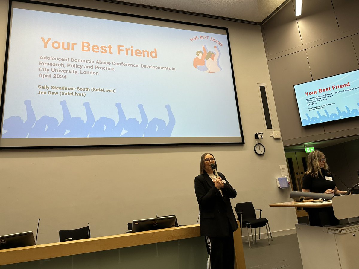 Great to hear from the @safelives_ team @sally_sst & Jen Daw about #yourbestfriend an innovative online campaign to help young people support friends experiencing domestic abuse. You can find out more here: yourbestfriend.org.uk