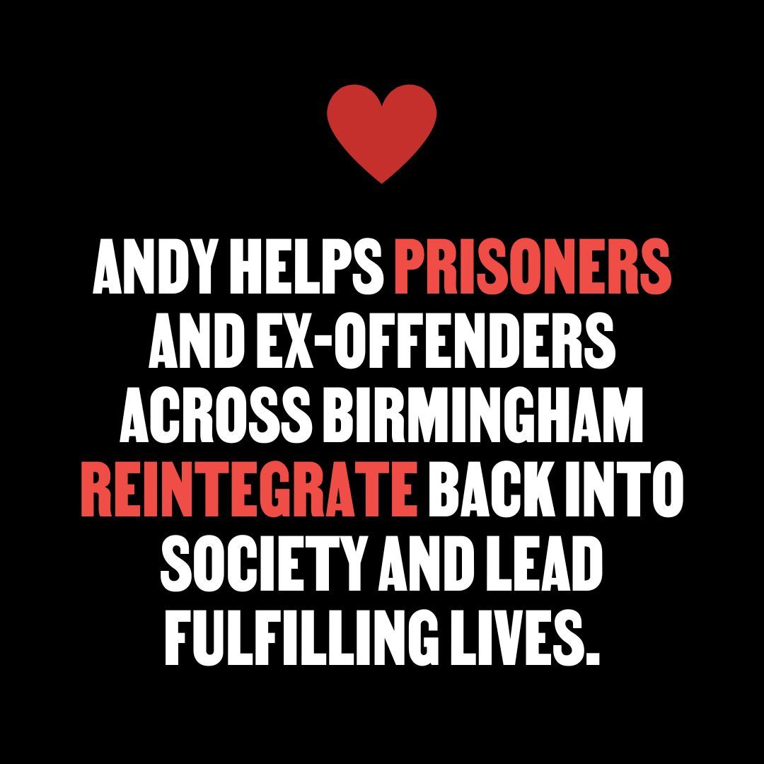 Meet Andy Co-founder of Foundation2Change - buff.ly/3W29zSQ and LoveBrum #HiddenHero. Helping the vulnerable get out of the criminal justice system. By helping LoveBrum, you're helping more Hidden Heroes like Andy. Help us help them. buff.ly/2JH0jOG #F2C #lovebrum