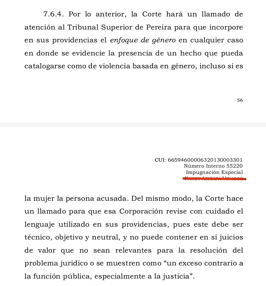 Muy buena sentencia de la Sala de Casación Penal de la Corte Suprema de Colombia. Revoca la condena a una mujer por prejuicios notorios en la valoración probatoria. Cierra un reflexivo análisis con una máxima poco respetada: el enfoque de género también se aplica a las imputadas.