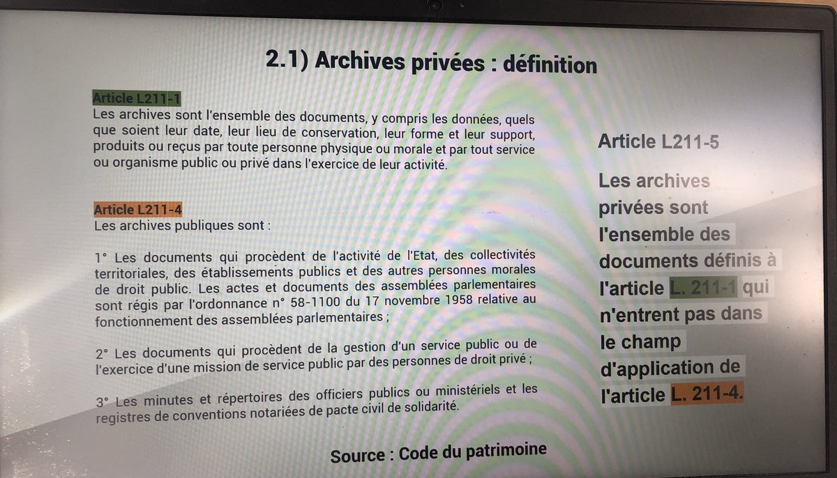 Actuellement à Marseille pour une formation « Archives et recherche » au @SESSTIM Merci @GbrlGirard, @LydiePoree @fredalafracture, @mds_marseille et toutes les pers. présentes ! Mon intervention portait sur les archives privées, notam. dans un cadre associatif et militant. 🫡