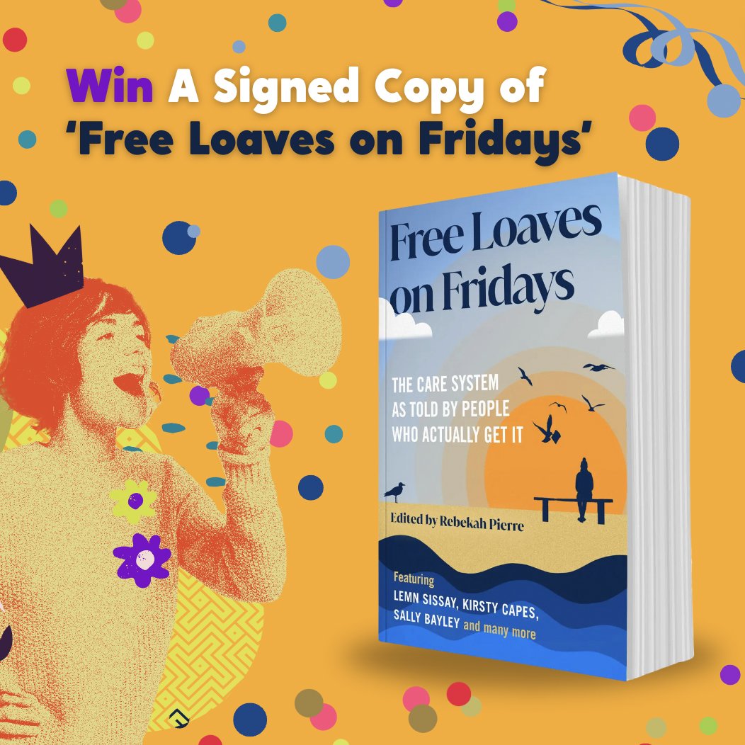 The Care Leaders (@thecareleaders) on Twitter photo 🎉 Win a Signed Copy of "Free Loaves on Fridays" by <a href="/RebekahPierre92/">Rebekah Pierre</a> 🎉
Join our LIVE session on using language for positive change in childrens social care!
➡️ 3 attendees get SIGNED books!
Register now: lnkd.in/egsfhX8q
#LivedExperienceLeader #SocialWork #FosterCare 🎉 Win a Signed Copy of "Free Loaves on Fridays" by <a href="/RebekahPierre92/">Rebekah Pierre</a> 🎉
Join our LIVE session on using language for positive change in childrens social care!
➡️ 3 attendees get SIGNED books!
Register now: lnkd.in/egsfhX8q
#LivedExperienceLeader #SocialWork #FosterCare