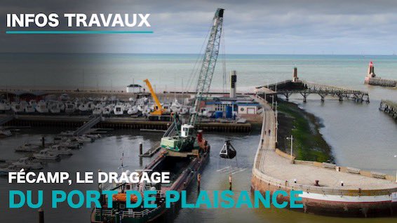 #INFOTRAVAUX ⚓️ Opération dragage à Fécamp L’entretien du port de plaisance de la cité des Terre-Neuvas est en cours afin d’assurer l’activité économique et une côte de navigation pour les navires. Explications avec le chef des opérations > youtu.be/xri9UjTmkwg