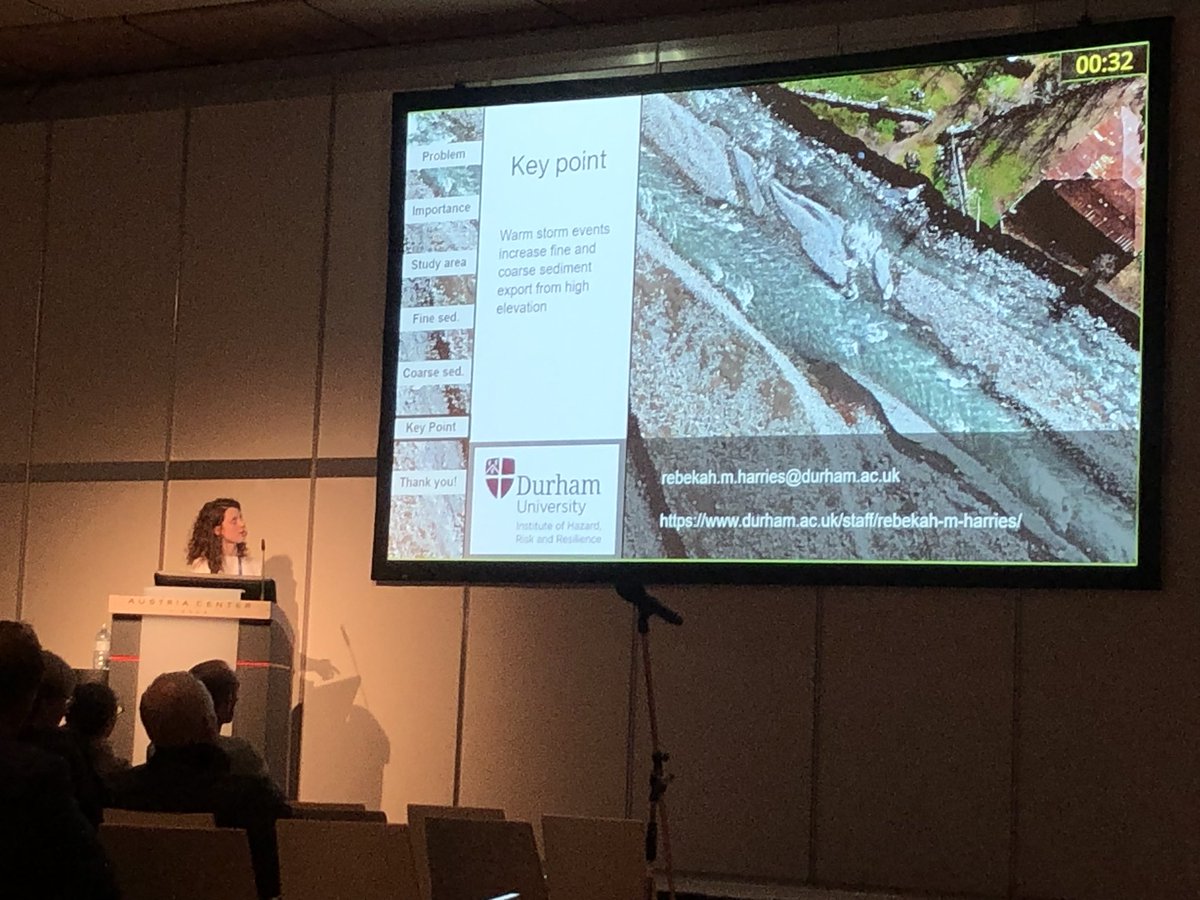 SSCP DTP (@sscp_dtp) on Twitter photo <a href="/rmharries/">rebekah harries</a> at Durham reveals how extreme storms due to atmospheric river events drive corse sediment export from mountain catchments. This means that rivers could become increasingly dynamic in the near future ⛈️🏔️ <a href="/rmharries/">rebekah harries</a> at Durham reveals how extreme storms due to atmospheric river events drive corse sediment export from mountain catchments. This means that rivers could become increasingly dynamic in the near future ⛈️🏔️