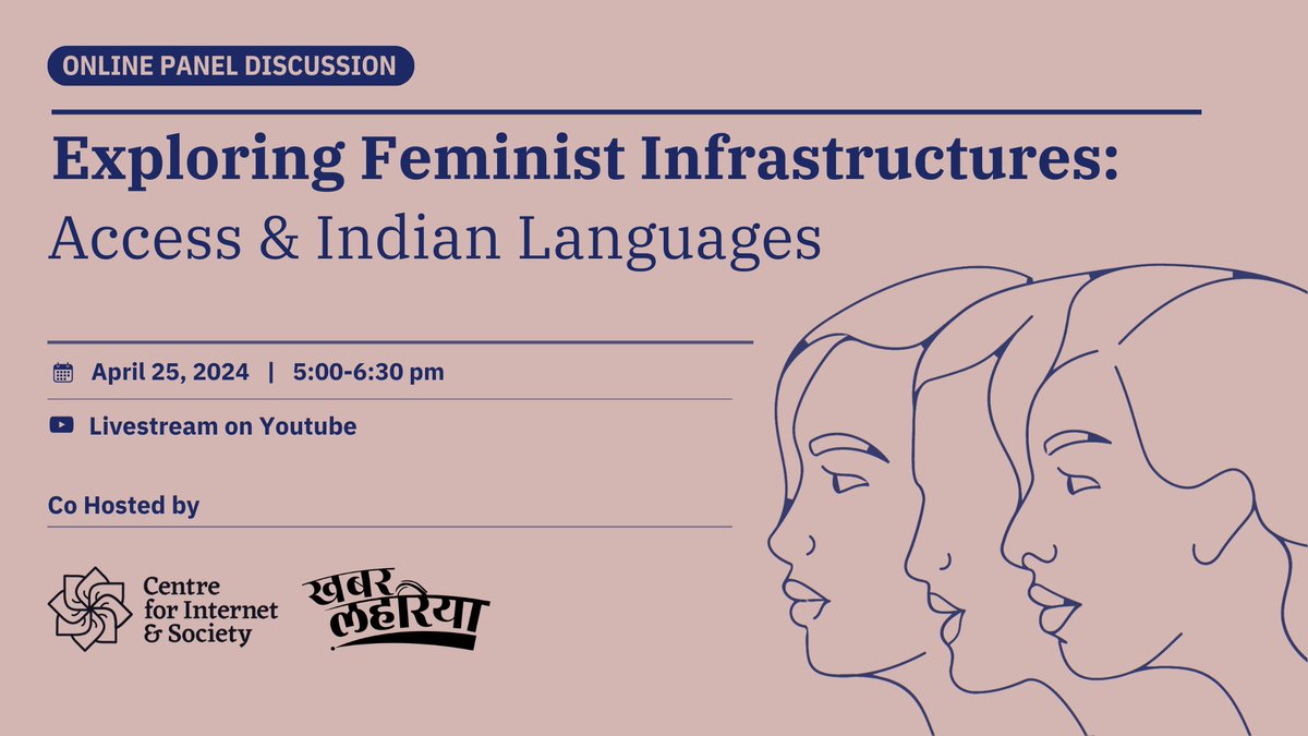 Next week, we are partnering with @KhabarLahariya to discuss some key learnings from the report, with a focus on questions of #Access and #Language when thinking of #DigitalInfrastructures. Watch this space for more details and the link to join discussions!