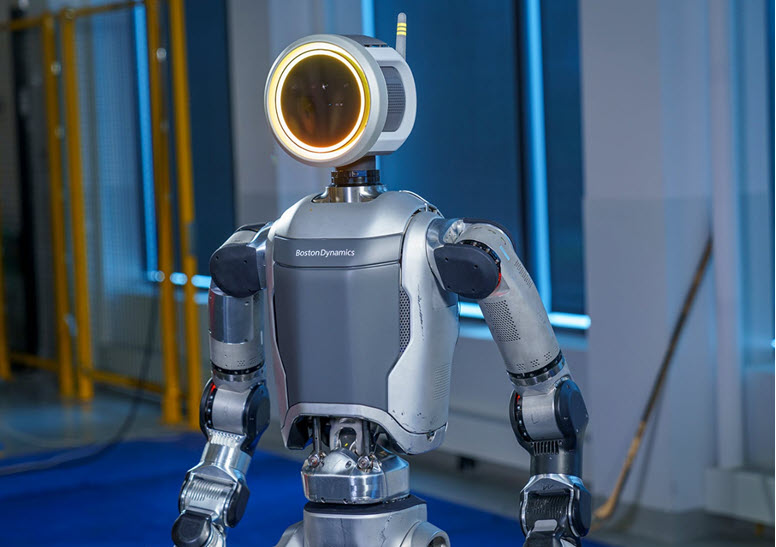 Boston Dynamics reveals new fully electric Atlas robot after retiring the hydraulic Atlas last week. Atlas picks itself up off the floor and walks backwards in new video. sciencespacerobots.com/boston-dynamic…