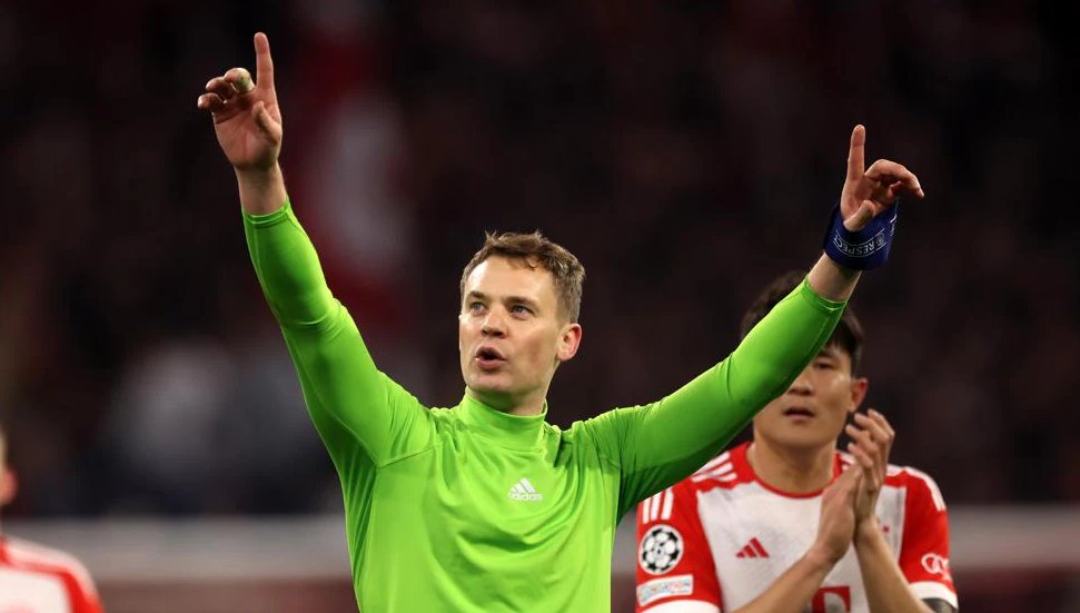 Manuel Neuer has now kept a record-breaking 58th clean sheet in the Champions League. #UCL #FCBARS