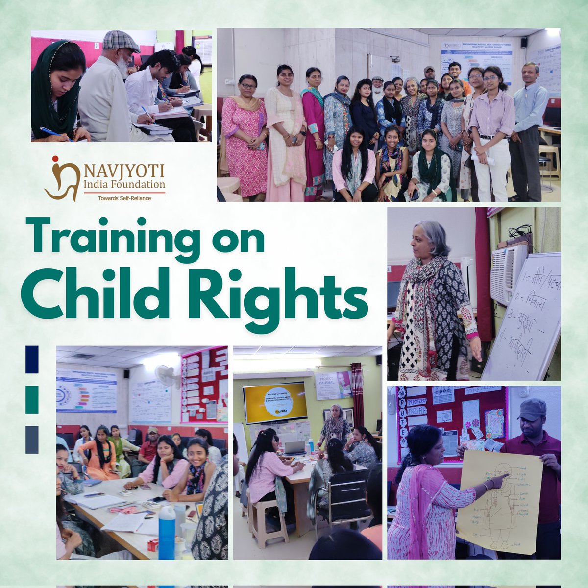 🌟 Empowering teachers as the frontline guardians of child safety! By engaging in activities like body mapping, art projects, and implementing the PANTS rule under the POCSO Act. @thekiranbedi @feelthemudita @neetusjoshi @BediUjala @Chandni_Bedi