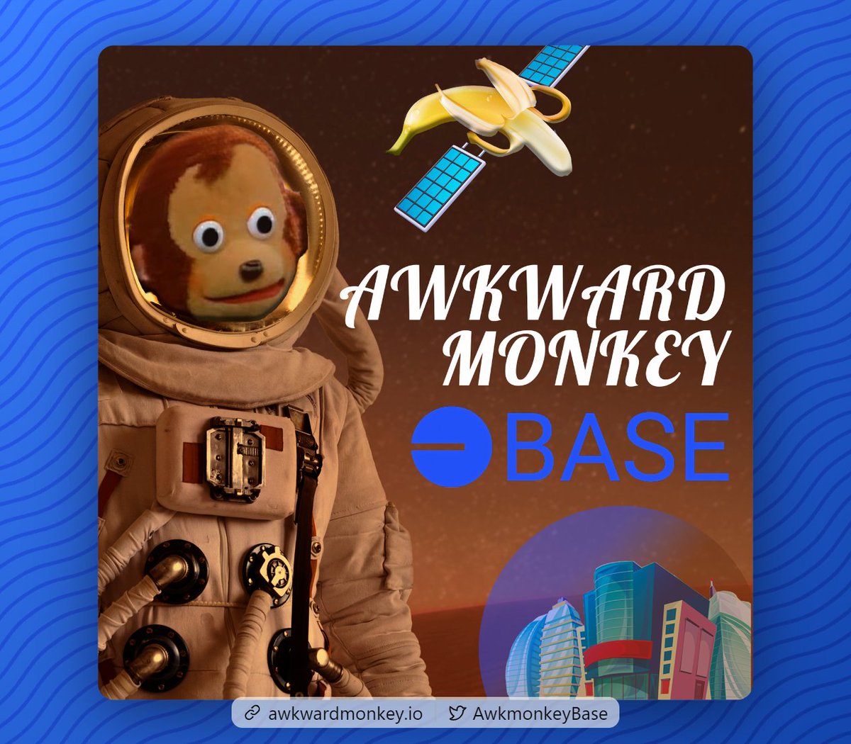 AWKWARD MONKEY ON BASE CHAIN Be part of it - Join today.and get a chance for an big airdrop💸 Price Pool 6000$ 💰 app.zealy.io/c/awkwardmonke… #base #meme #awk