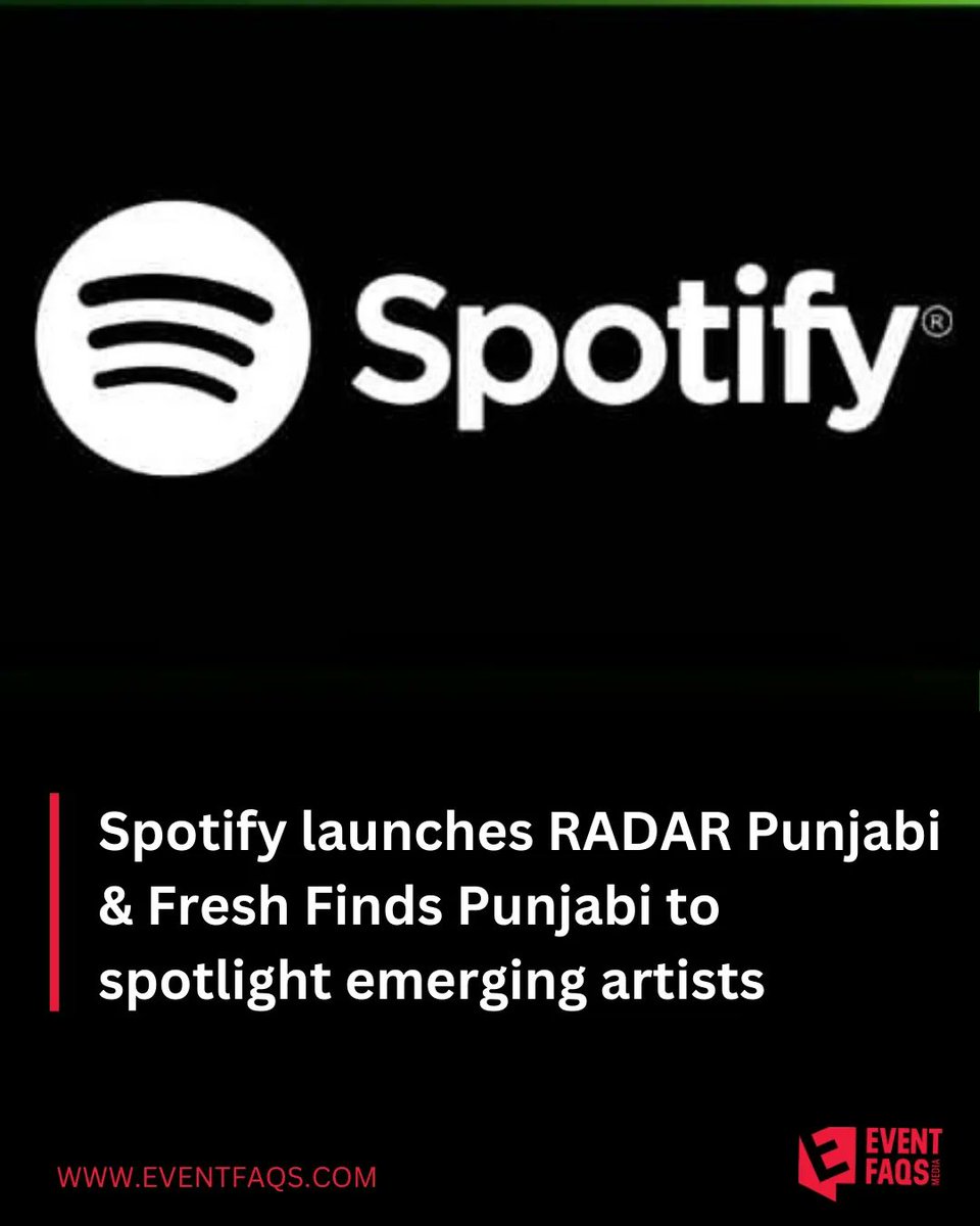 RADAR is Spotify’s global program for emerging artists, to help them deepen their connections to new and existing audiences around the world. eventfaqs.com/news/ef-20439/…