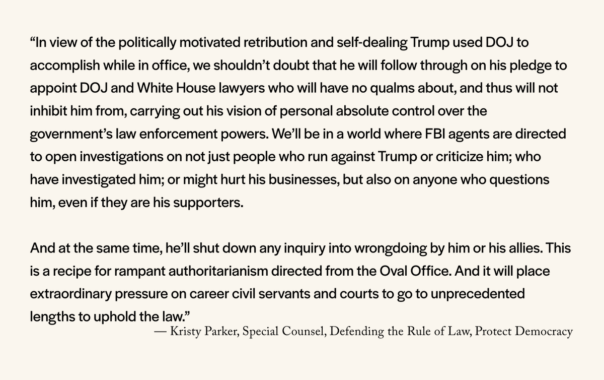 We issued a report about this in January, but I'll direct you to my former DoJ prosecutor colleague @KPNatsFan who summed it up best here