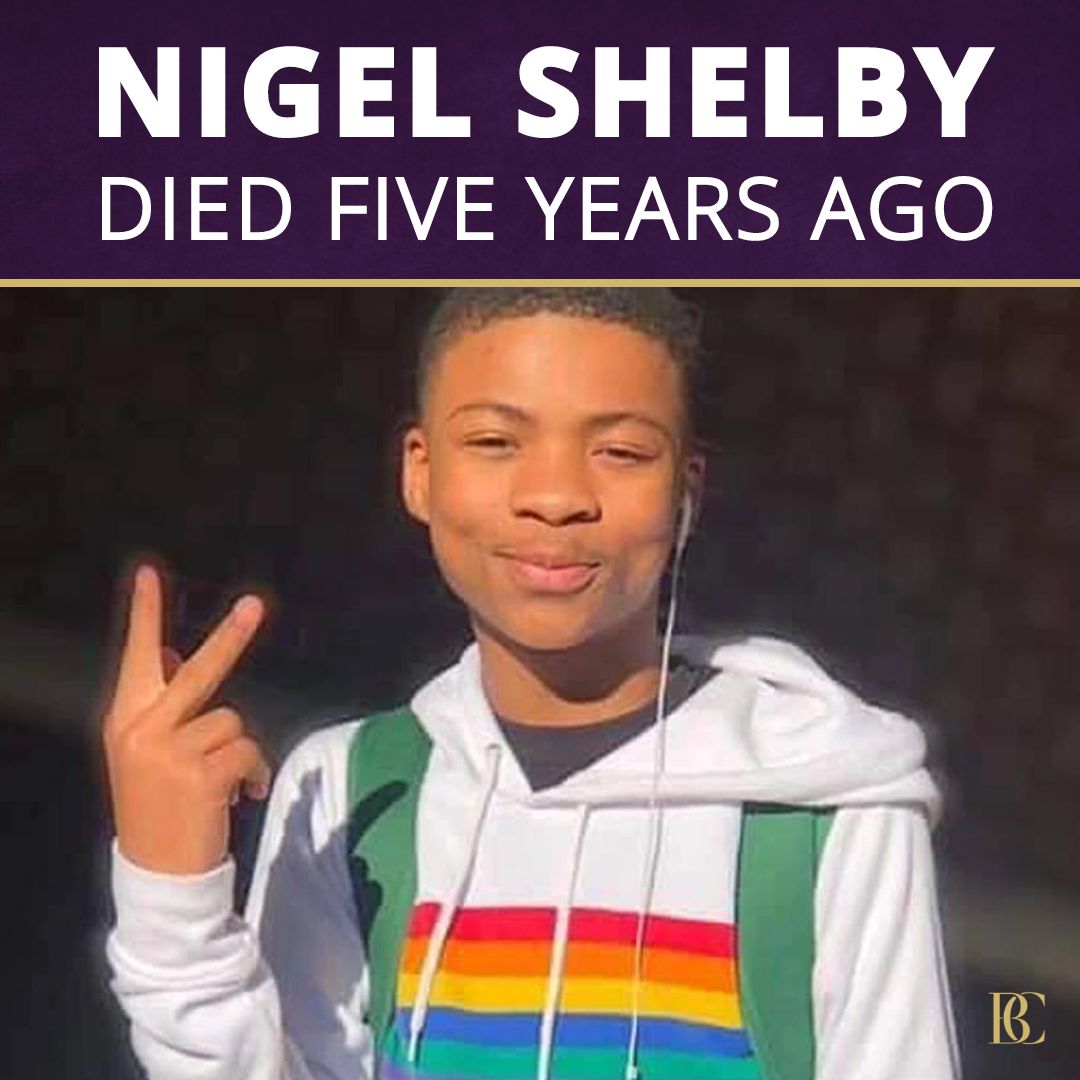 Today marks 5 years since Nigel Shelby, a 15-yo Huntsville (AL) youth, took his own life after being bullied at school for being Black and gay. For months, he asked for help and received NO support from school administrators. Sending prayers to his family today. Rest In Power.