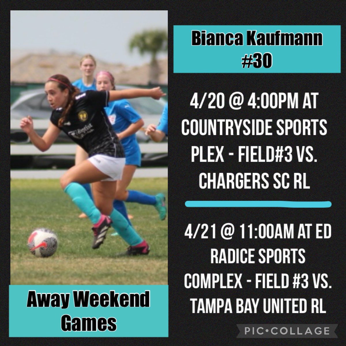 Two Away Games in Tampa this weekend!!
#classof2025 #midfield #collegerecruiting #ncsa