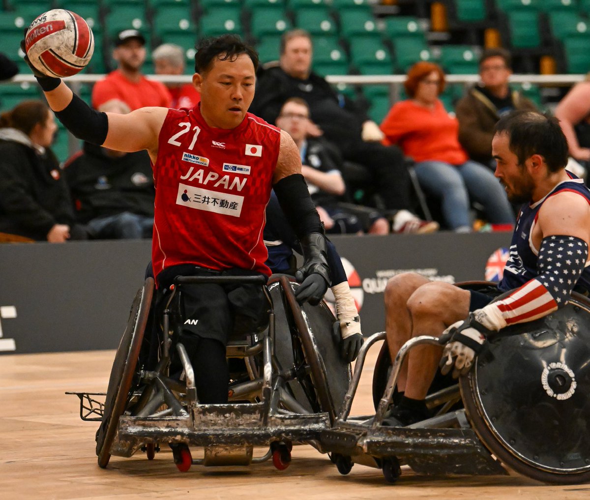 It’s a 🇺🇸USA v 🇯🇵 Japan final at the 2024 Wheelchair Rugby #QuadNations Grab some last-minute tickets here starting at £3 for children and £6 for adults: ticketmaster.co.uk/wheelchair-rug… Watch live on @C4Sport here: youtube.com/@Channel4Sport…