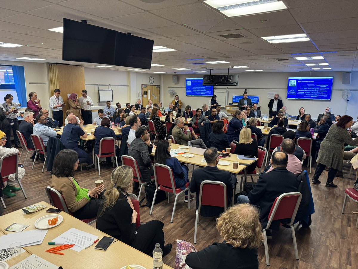 Primary Secondary care Interface w/ 84 Solihull & East GP and Heartlands & Solihull hospital colleagues. Working up common priorities: transformation of LTC pathways, electives, adult & CYP admission avoidance and a local “one team connected approach” between us @rifatrashid953