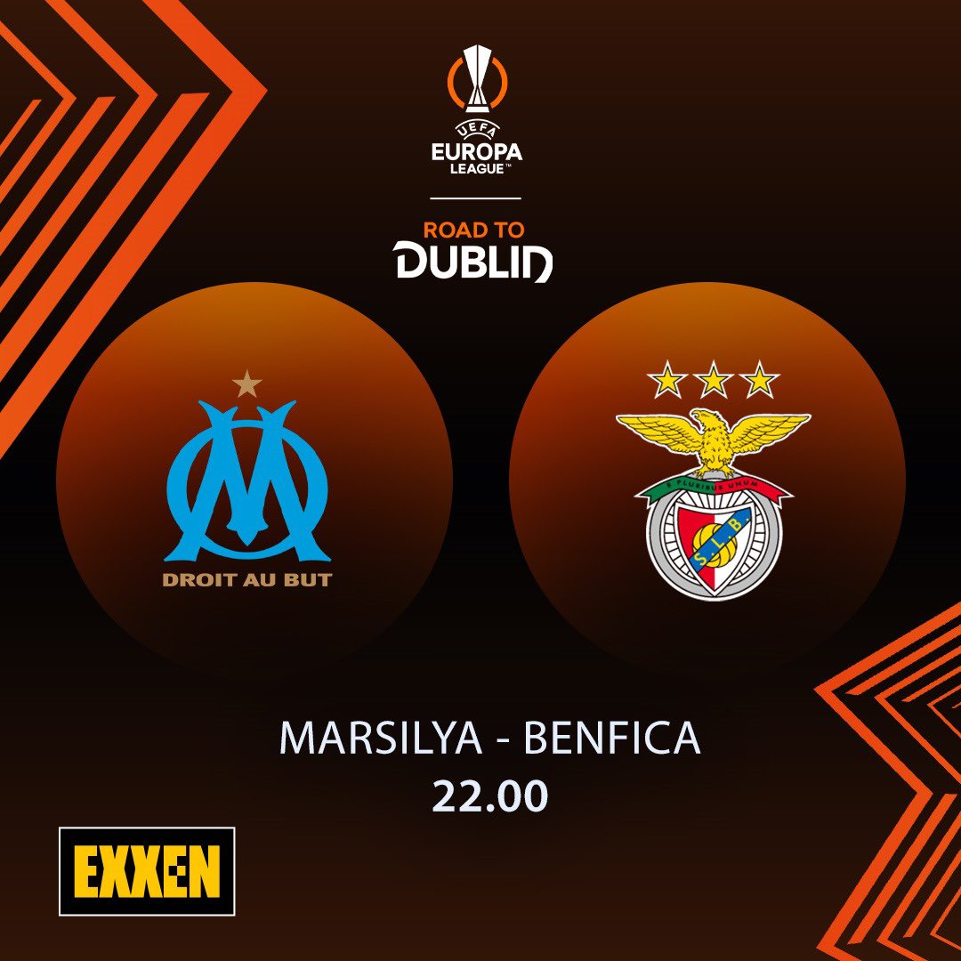 'Marsilya - Benfica' karşılaşması bu akşam 22.00'de EXXEN'de.