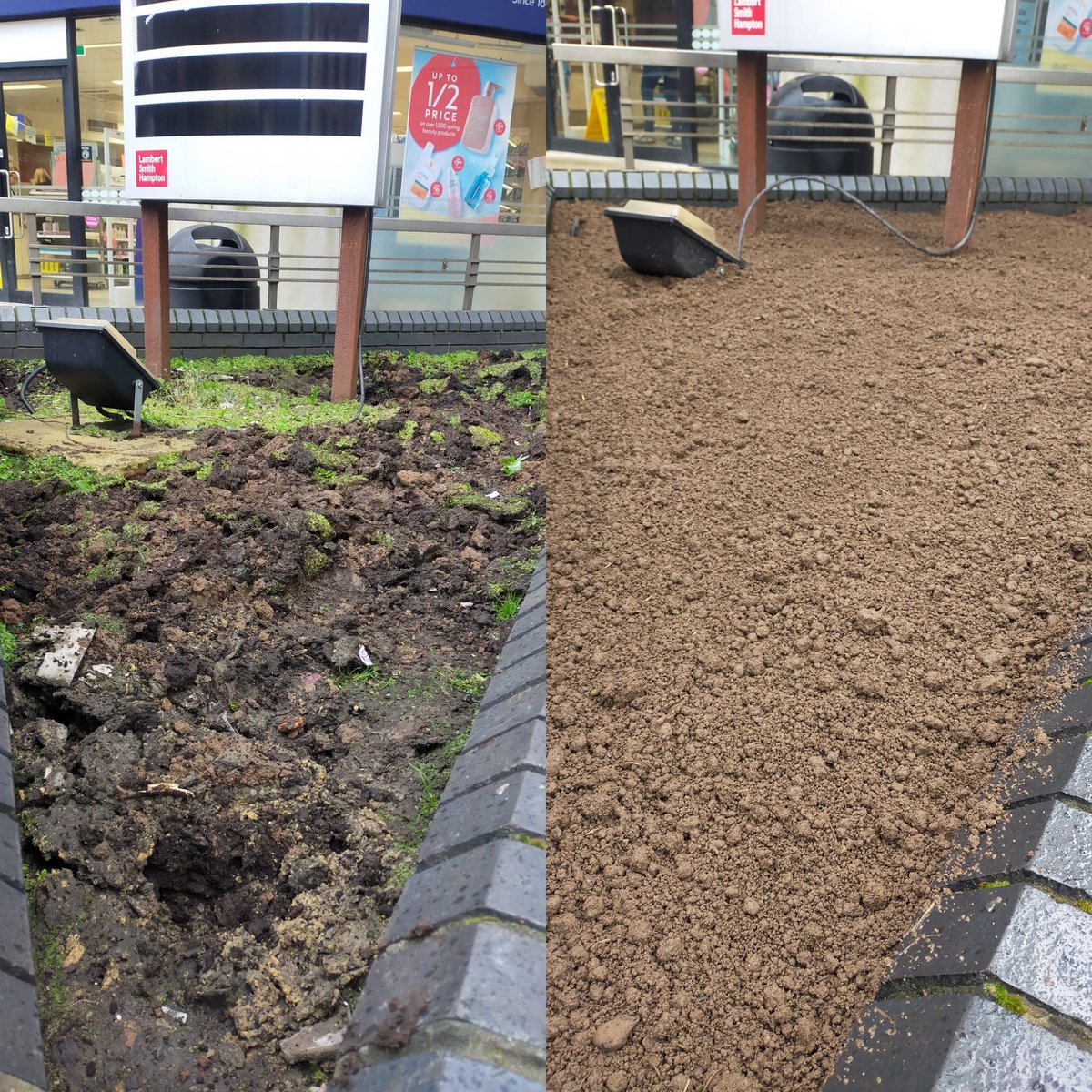 LinenQuarterBID's tweet photo. It's all systems go in LQ today as we get some of our installations ready for our volunteer day this Monday. LQ team and some member businesses will be litter picking and adding some colour to the district for Big Spring Clean 2024. 
#watchthisspace #liveherelovehere #earthday https://t.co/2FygIp0alP