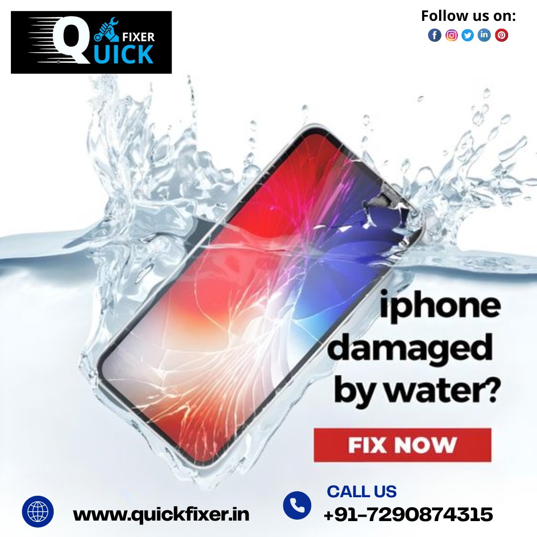 Got a wet iPhone? No worries, our Apple Service Center has your back! Give us a buzz right now at +91-7290874315, and we'll sort you out. We even offer home delivery and expert advice! Don't wait—reach out today
..
Read More - quickfixer.in
..
#quickfixer #AppleRepair