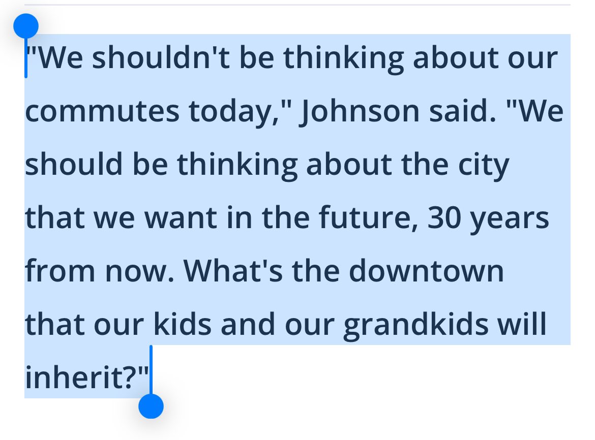 find yourself a mayor who thinks like this