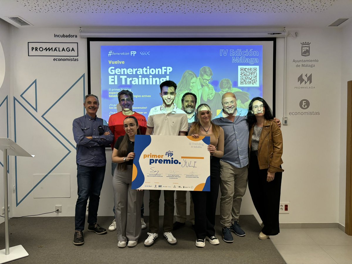 diverxiamlg's tweet photo. Por cuarto año consecutivo, nuestrxs alumnxs se enfrentaron en la famosa #finalround del programa #GenerationFP para presentar sus proyectos finales ante un jurado profesional compuesto por: https://t.co/y5bf38jITG