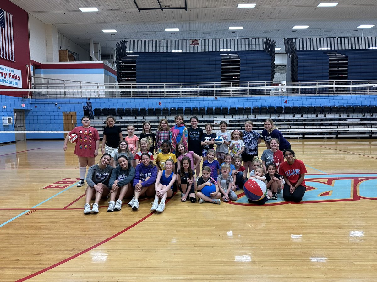 Thank you @AviatorVb and Alliance @ymca for letting us come and be a part of your volleyball clinic. We had a great time! 😈🏐