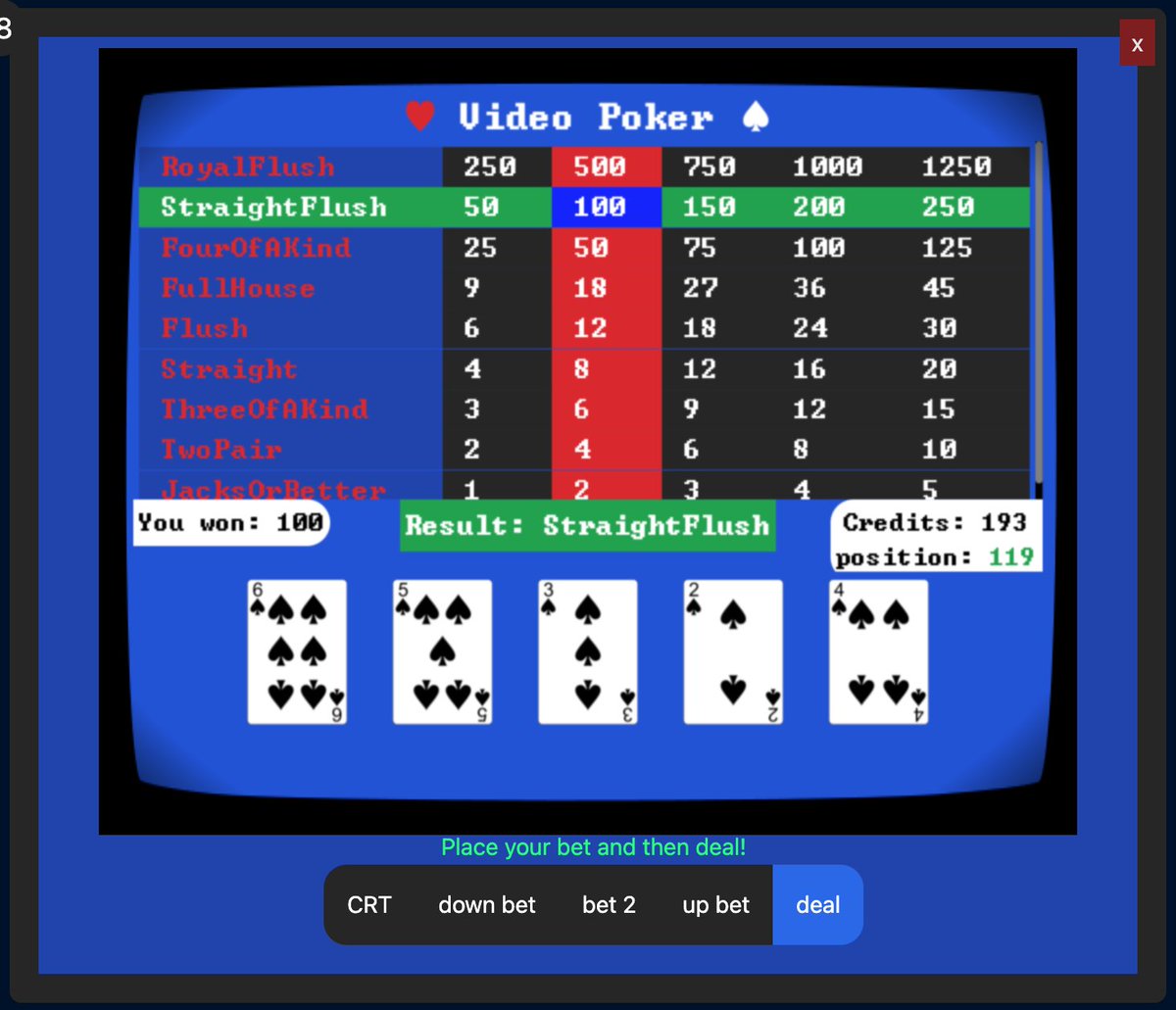 Lfg 🚀hit a straight flush. Let's see how quick I can round trip this to 0. <a href="/AART_BlackJack/">Black Jack</a> 
#RoyalFlushOrBust