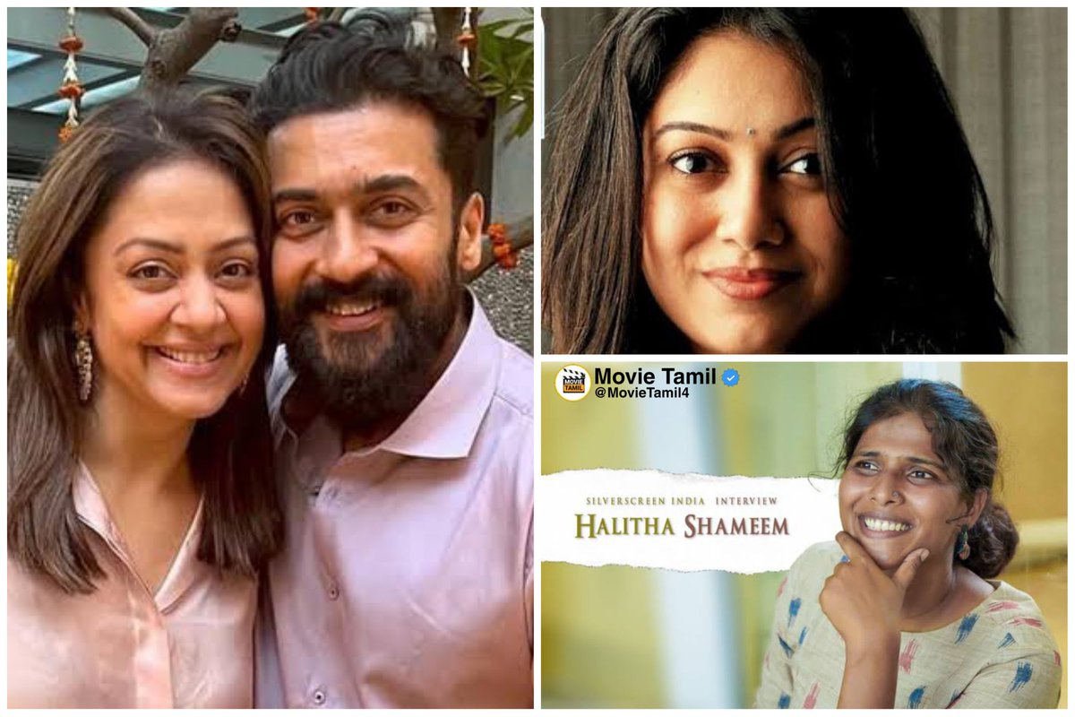 Exclusive : #Suriya & #Jyothika will act together in a film.✅

The film is most likely to be directed by #Sillukarupatti' fame #HalithaShameem or 'Bangalore Days' fame #AnjaliMenon. Female Directors. 👏

©️VP

#Kanguva | #Suriya44 | #Suriya43