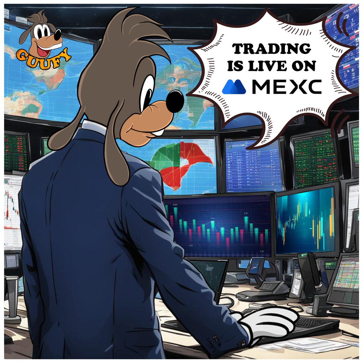 GuufyMeme's tweet photo. 🔥 $GUUFY trading is NOW officially LIVE on @MEXC_Official! Get in on the action and let's push this together to new heights! 📈 #Guufy  #MEXC 
https://t.co/OgvUEpttN6 https://t.co/gGauWv2y85