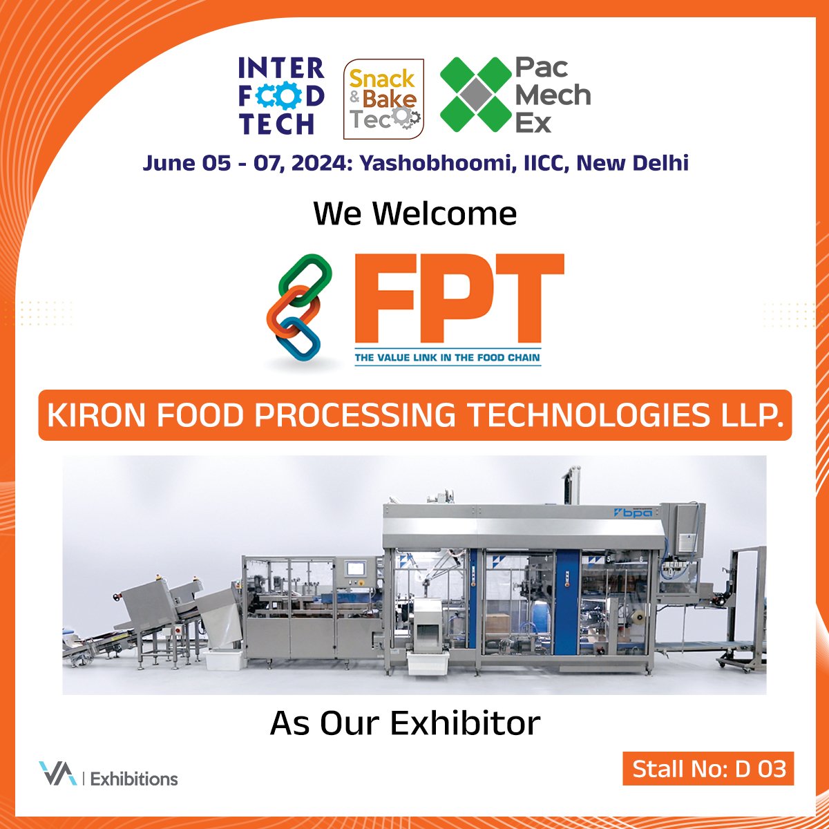 We are excited to present KIRON FOOD PROCESSING TECHNOLOGIES LLP as our valued Exhibitor.

#KironFoodTech #FoodProcessingInnovation #EngineeringExcellence #FoodTechExpo #SustainableManufacturing #InterFoodTech2024