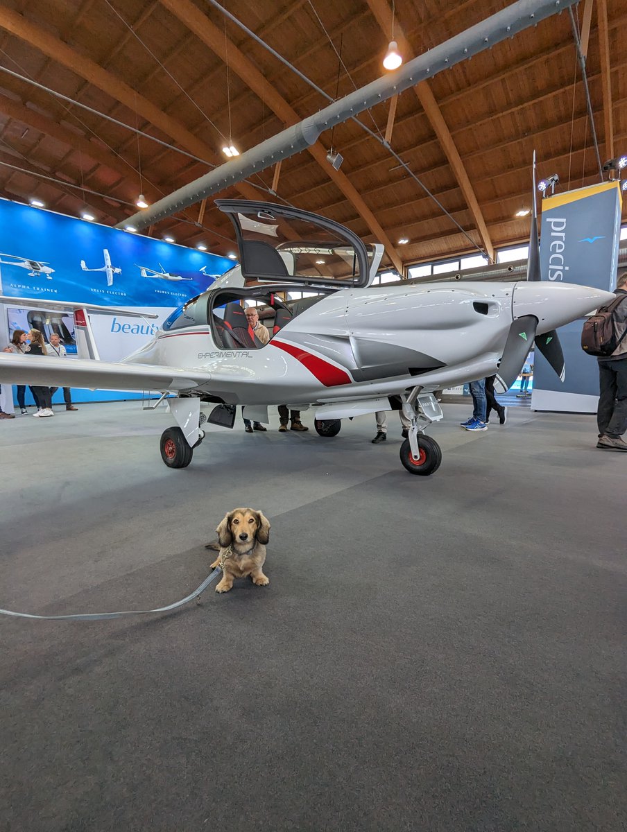 Dogs of Panthera 🐶 Day 2 at AERO Friedrichshafen is going well! From customers, to operators, to the most adorable dogs—we love discussing our aircraft. If you haven’t had a chance to view our aircraft on display, come by our booth, B3-301. See you soon! ✈️ #Pipistrel