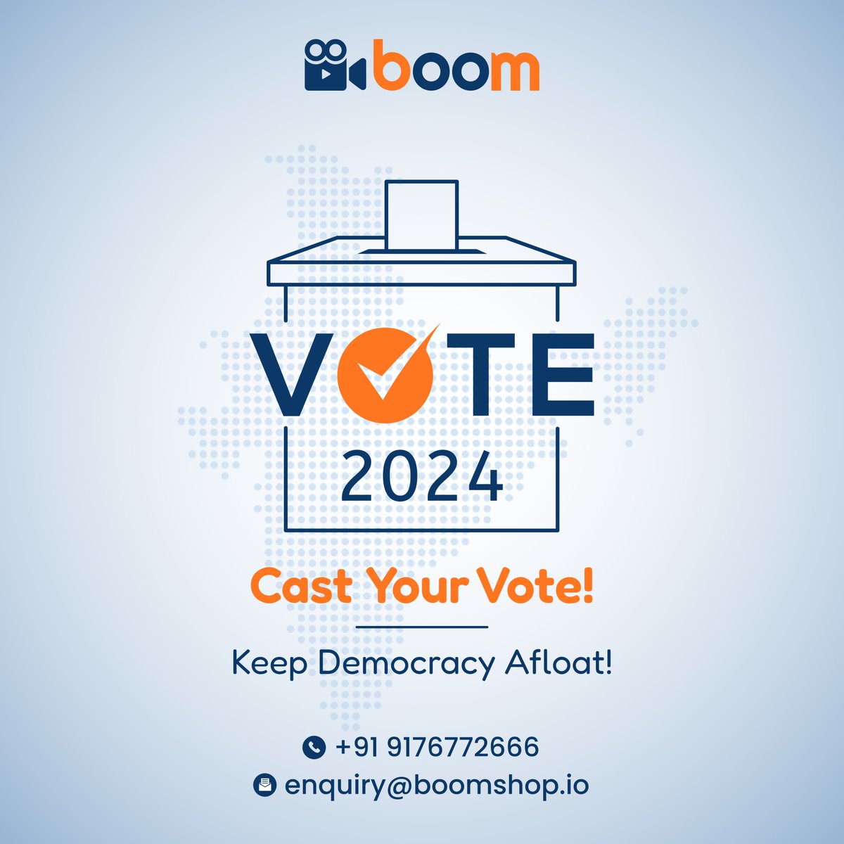 boomshopapp's tweet photo. Your vote is your power! Stand up for what you believe in and let your voice be heard in this crucial moment for our democracy
.
.
.
.
#Loksabha2024 #LokSabhaElections #elections #elections24 #India #IndianElections2024 #Democracy #vote https://t.co/tn67tD8a6V