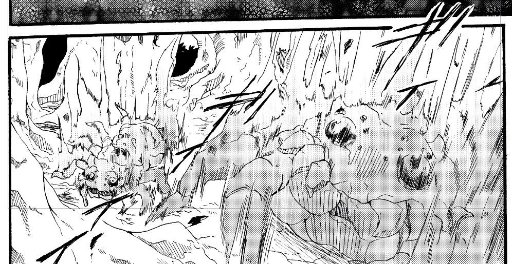 人外を描きだしたのつい最近だって思ってたけど、
学生時代に描いてた妖怪漫画でも結構人外描いてたわ 