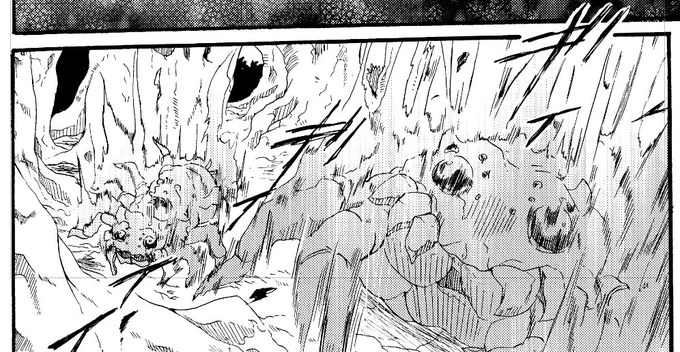 人外を描きだしたのつい最近だって思ってたけど、
学生時代に描いてた妖怪漫画でも結構人外描いてたわ 
