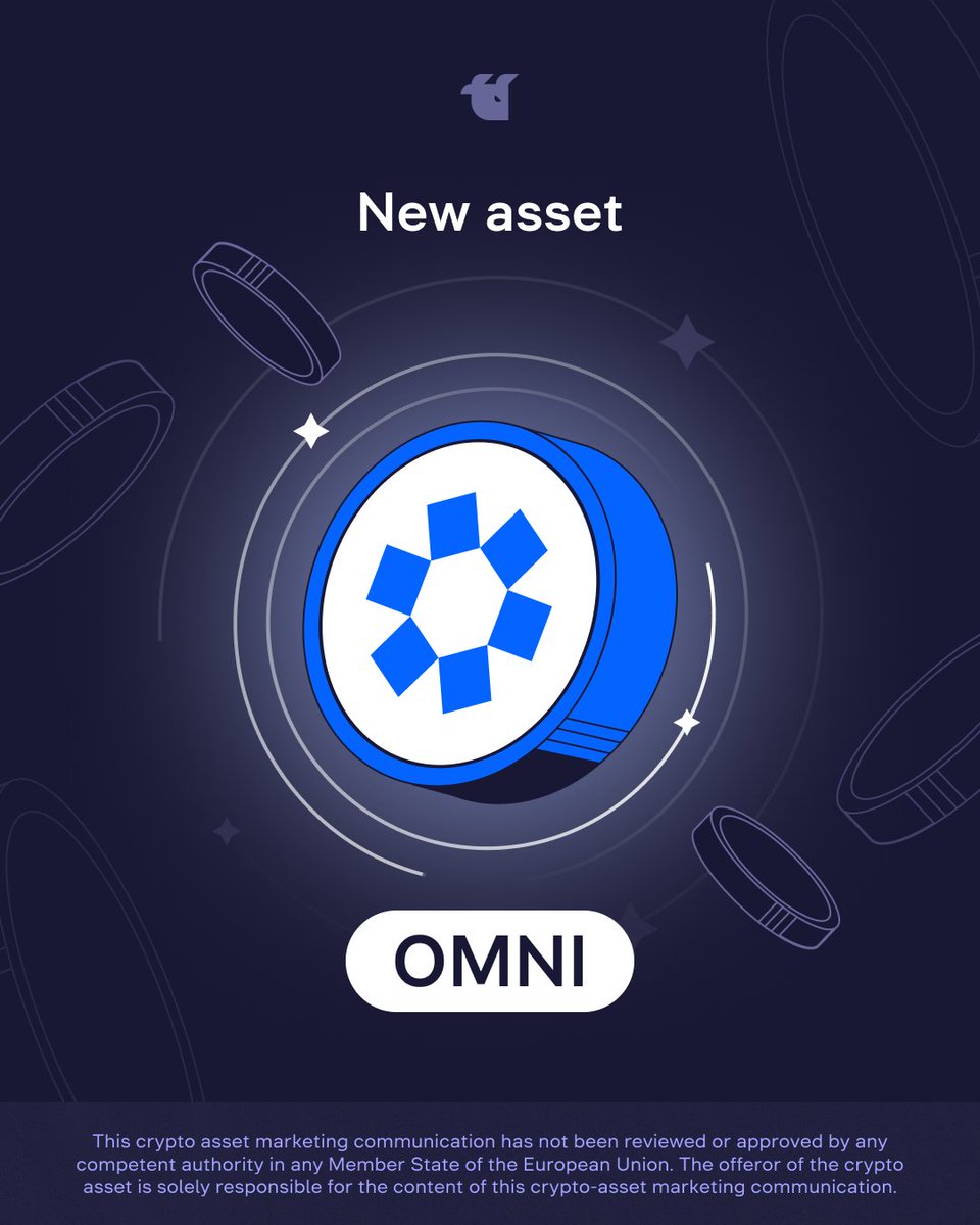 Access to withdrawing @OmniFDN ($OMNI) is now open on our exchange. You can trade the asset in the following pairs: $OMNI/ $USDT: whitebit.com/ua/trade/OMNI-… $OMNI/ $BTC: whitebit.com/ua/trade/OMNI-… $OMNI/ $TRY: whitebit.com/ua/trade/OMNI-…