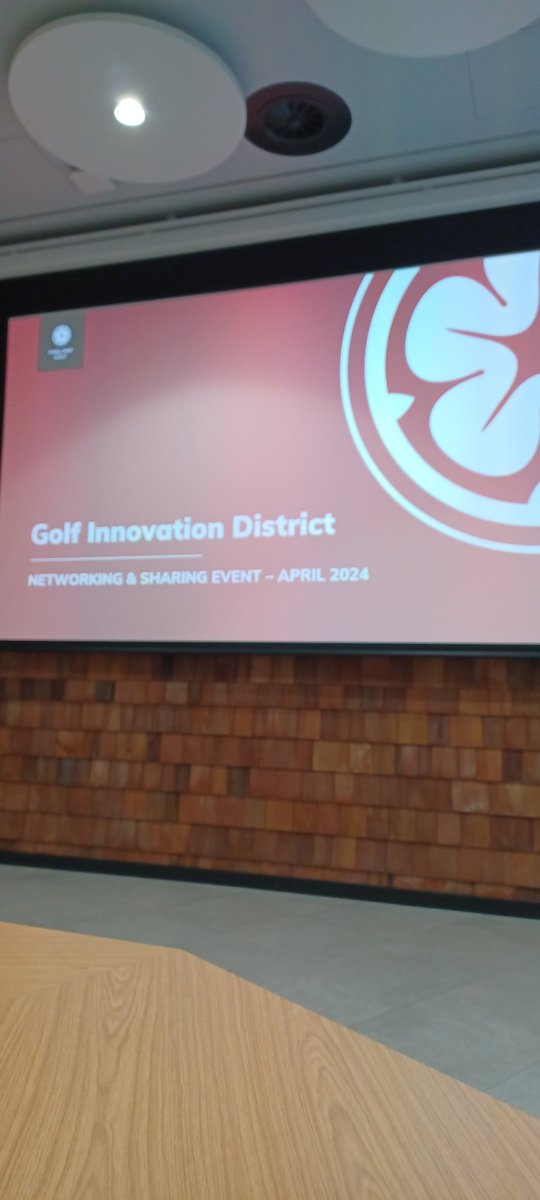 With <a href="/EnglandGolf/">England Golf</a> up in a very wet Newcastle exploring opportunities for  <a href="/ParkinsonsUK/">Parkinson's UK</a> to work together