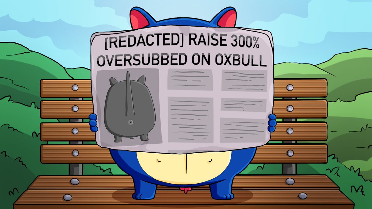 And the most oversubbed raise on Oxbull this bull run…  You’re not going to fade are you sweetheart?