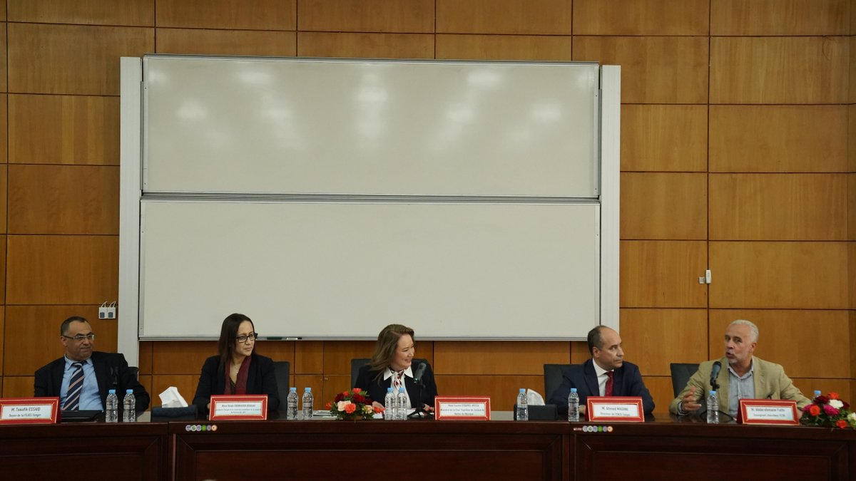 L'Université Abdelmalek Essaâdi a organisé, en collaboration avec l'Ambassade du Royaume du Maroc au Mexique, une conférence sur le  thème: " La cour suprême de justice du Mexique en tant que tribunal constitutionnel", et cela le mercredi 17 avril 2024 à l'ENCG Tanger.