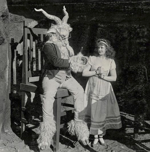 Peggy (also known as The Devil's Pepper Pot) is a 1916 American silent comedy film produced and directed by Thomas Ince and stars Billie Burke in her motion picture debut. It also featured this character called Dr Goat!