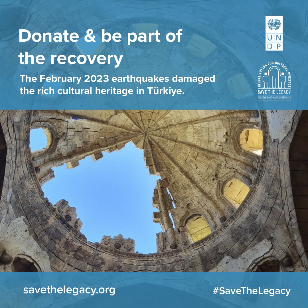 The International Day for Monuments and Sites highlights the significance of cultural heritage and the necessary efforts for its preservation. Support the restoration of our damaged cultural heritage with your donations today. ➡️ savethelegacy.org #SavetheLegacy