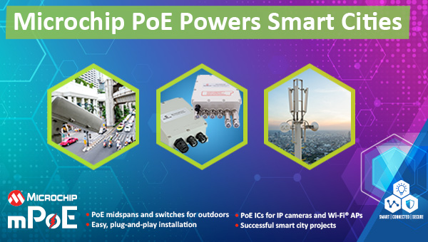 Smart cities prioritize connectivity, reliability, and informed decision-making -- and Microchip tech is up to the challenge. #PoE #Microchip #Sponsored eetimes.com/advancing-smar…