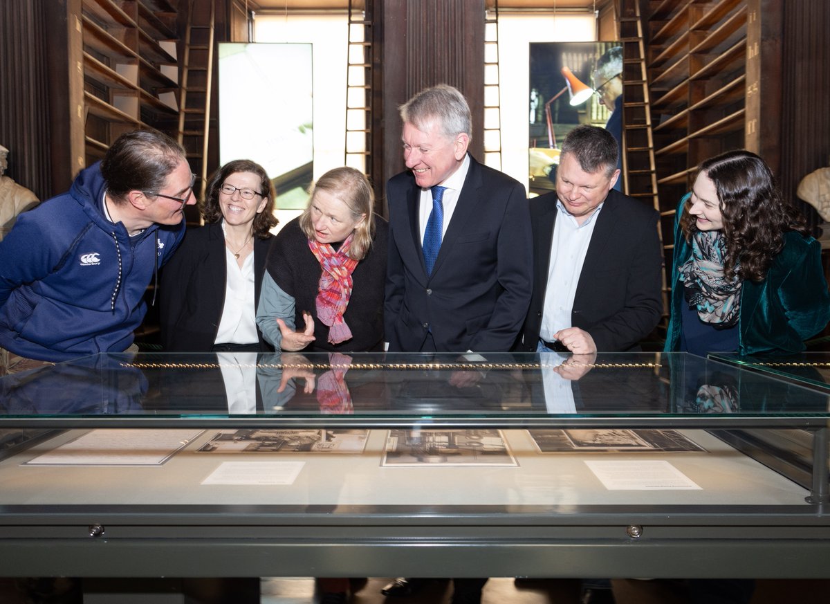 Memorabilia belonging to #ErnestWalton, one of Ireland’s most influential scientists, is on display in a special exhibition in @tcdlibrary as @TCD_physics celebrates its 300-year anniversary. Read more and check out the programme of events at: tcd.ie/news_events/ar…