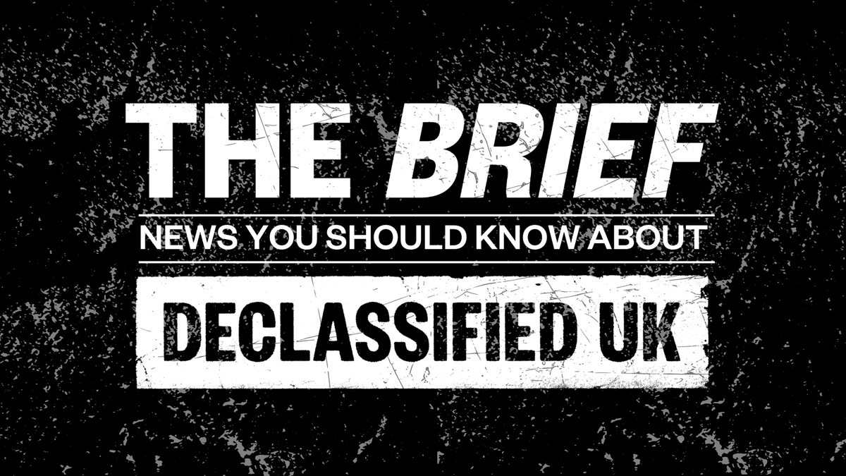 Every Thursday, Declassified members receive The Brief - an analysis of the key UK foreign policy issues. This week: 🔴UK to Israel's defence, again 🔴Biden proceeds with Assange prosecution 🔴MI5 sued over Manchester bombing 📧Join us from £3 a month - declassifieduk.org/join/