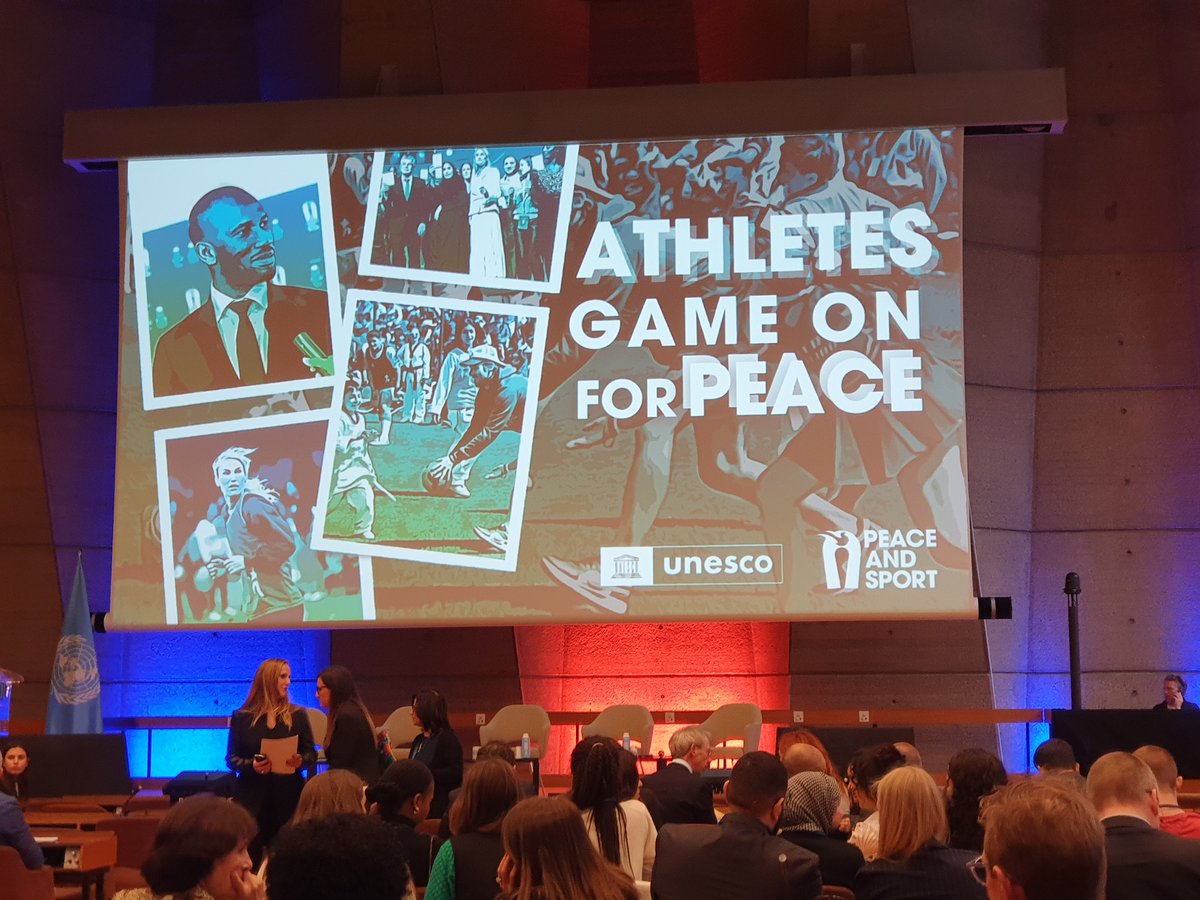 Our co-founder, Siya Kolisi, joined a dynamic UNESCO panel in Paris on April 4th, in association with @DSBGUniBasel. Celebrating 3 impactful years of the Siyaphakama Zwide School Project alongside our partner, @kazibantu! 🌍📚 #GameOnForPeace #UNESCO #EducationMatters